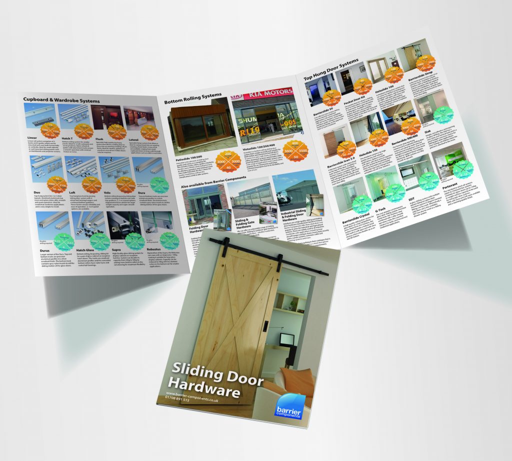 barrier brochure printed