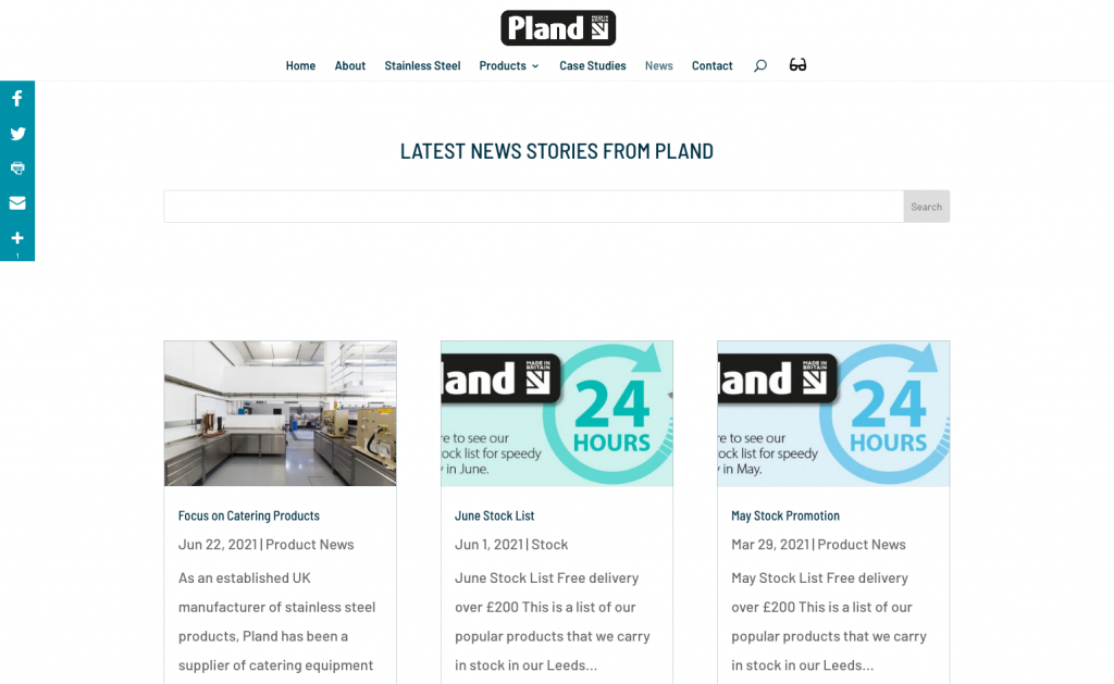 Pland Website