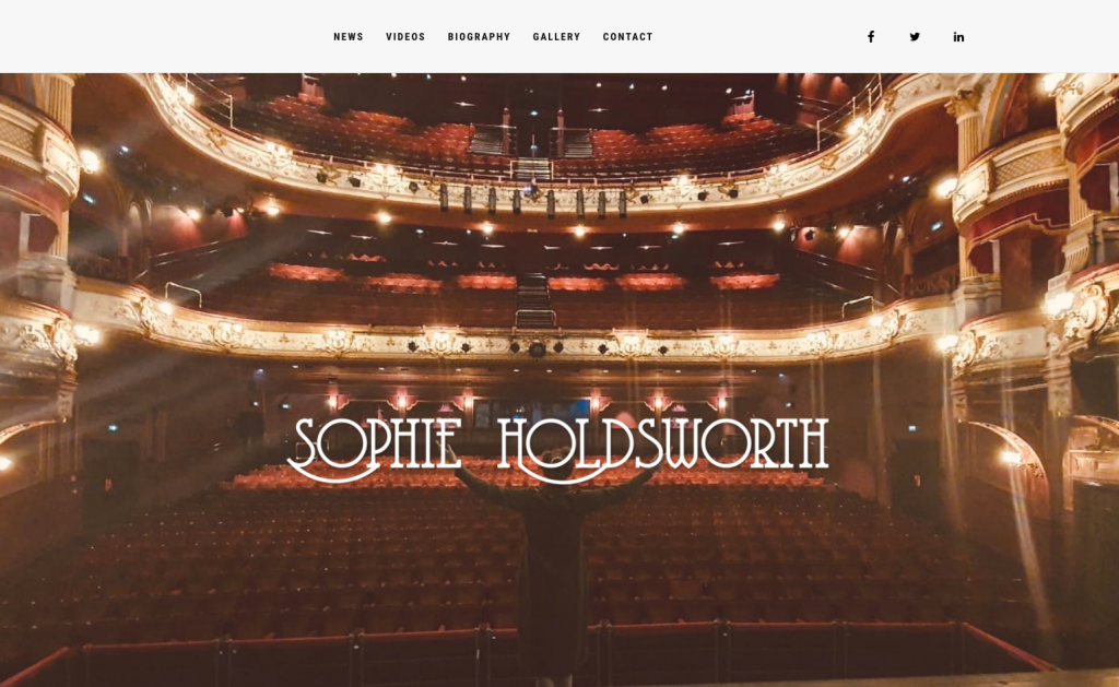 Sophie Holdsworth website
